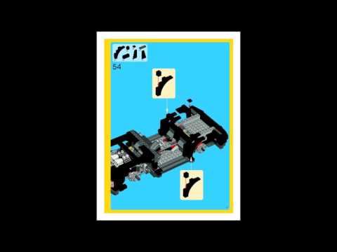 LEGO Creator Roaring Roadster 4896 Instructions DIY Book 3