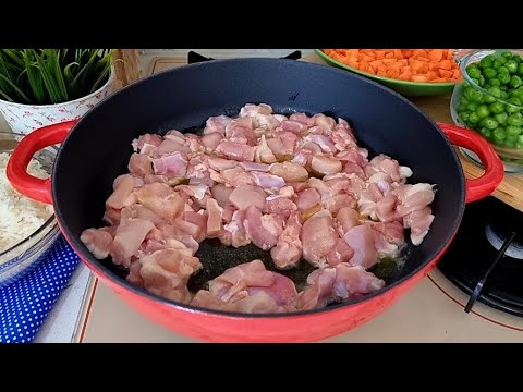 Perfect and Easy Rice Pilaf Recipe | How to make rice pilaf? | Enable subtitles from settings