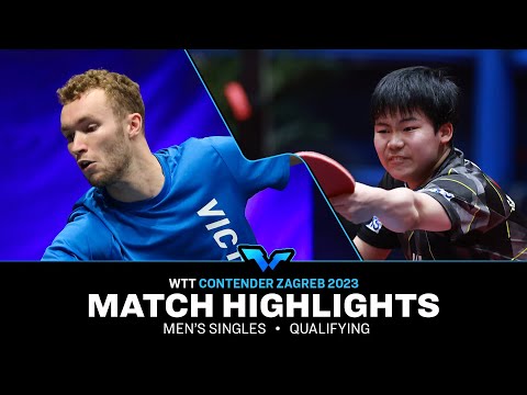 Vincent Picard vs Sora Matsushima | MS Qual | WTT Contender Zagreb 2023