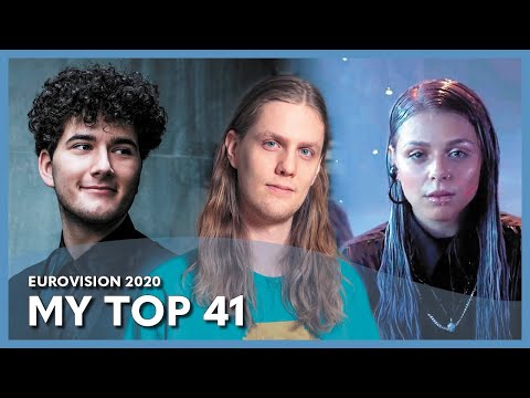 Eurovision 2020 - My Top 41 (Throwback 2 Years After)