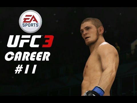 UFC 3 Career Mode Gameplay Walkthrough Part 11 - THREE WARS WITH KHABIB!