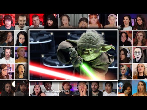 Yoda vs Palpatine | Star Wars: Revenge of the Sith (2005) Reaction Mashup
