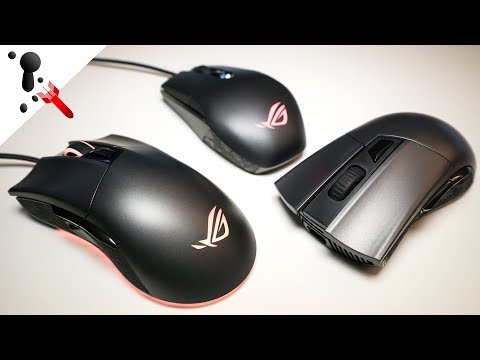 Asus ROG Gladius II and Strix Impact Review
