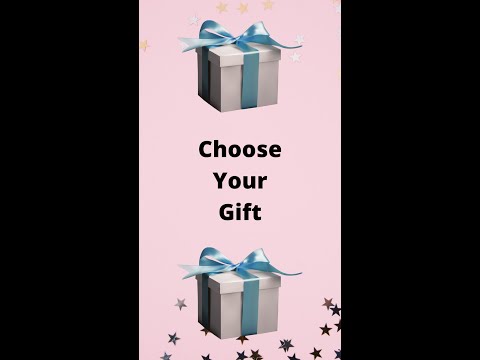 CHOOSE YOUR GIFT / ELIGE TU REGALO / ESCOLHA SEU PRESENTE 🎁