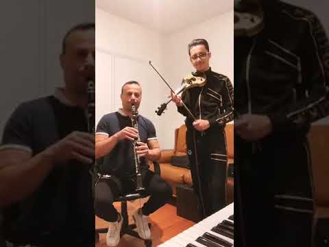 Kristian Xhaferaj & Hidajet Xhaferaj - clarinet with violin ||كلارينيت و كمان💔