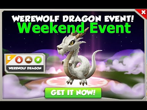 Weekend Event-Dragon Mania legends | Werewolf Dragon Event | DML