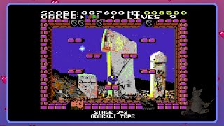 Randoom: Ancient Stones (C64) – Level 3: Göbekli Tepe (Playthrough with Cheats)