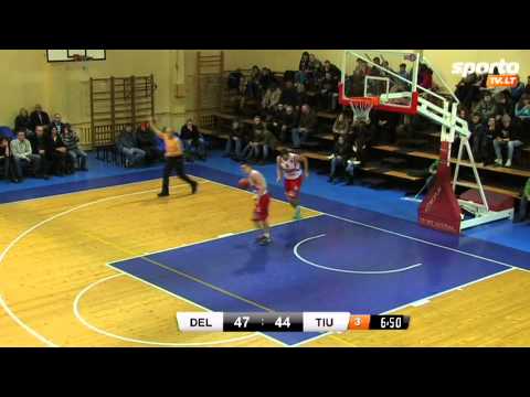 SportoTV.lt: NKL „Delikatesas" - „TiuMenas-Ežerūnas" 2014-02-07