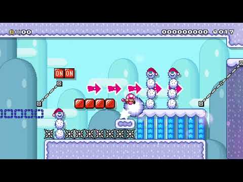 The Circus Snowball Speedrun by ☆SHANE☆ - Super Mario Maker 2 - No Commentary 1bz