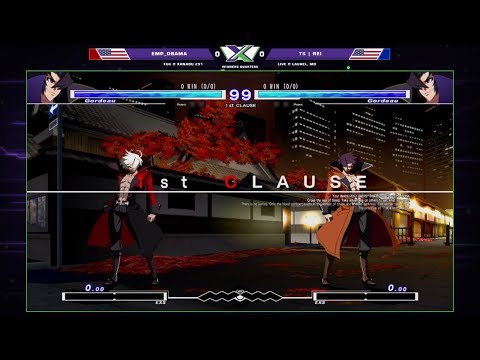 F@X 291 UNIST - EMP_Obama (Gordeau) Vs. Rei (Gordeau) - Under Night In-Birth Exe:Late[st] WQ