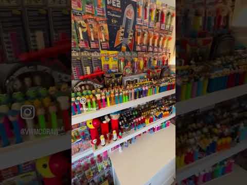 My Pez collection. I have about 800 dispensers.