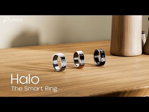 Pebble Halo | Smart Ring | Health Tracker | Digital Display | #FutureOnYourFinger