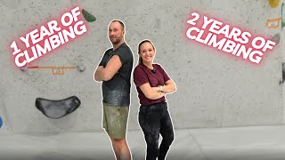 Bouldering for 1 vs. 2 Years – Can You See the Progress?