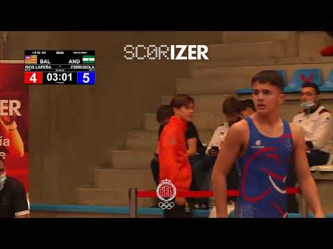 1/4 - 62KG - LO - RIOS LAPEÑA, DAVID (BAL) FERRUSOLA MILLA, MANUEL (AND)