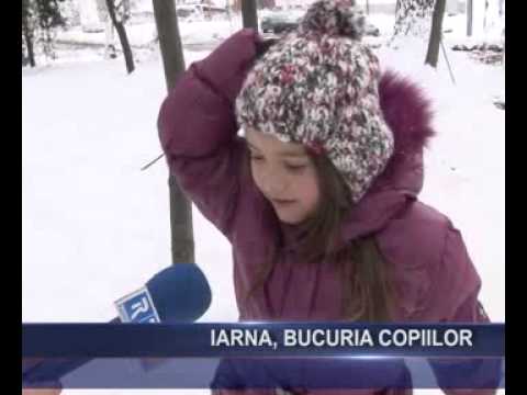 IARNA, BUCURIA COPIILOR