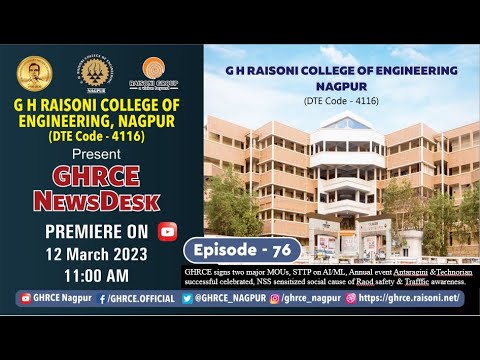 GHRCE NewsDesk-Episode 76