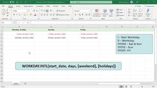 How to Generate List of WeekEnd Only Dates in Excel - Office 365