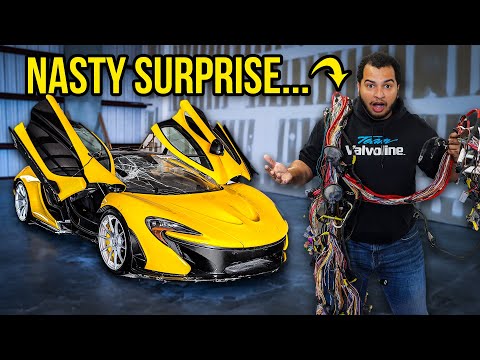 Building the Ultimate McLaren P1 from Flooded Wreck