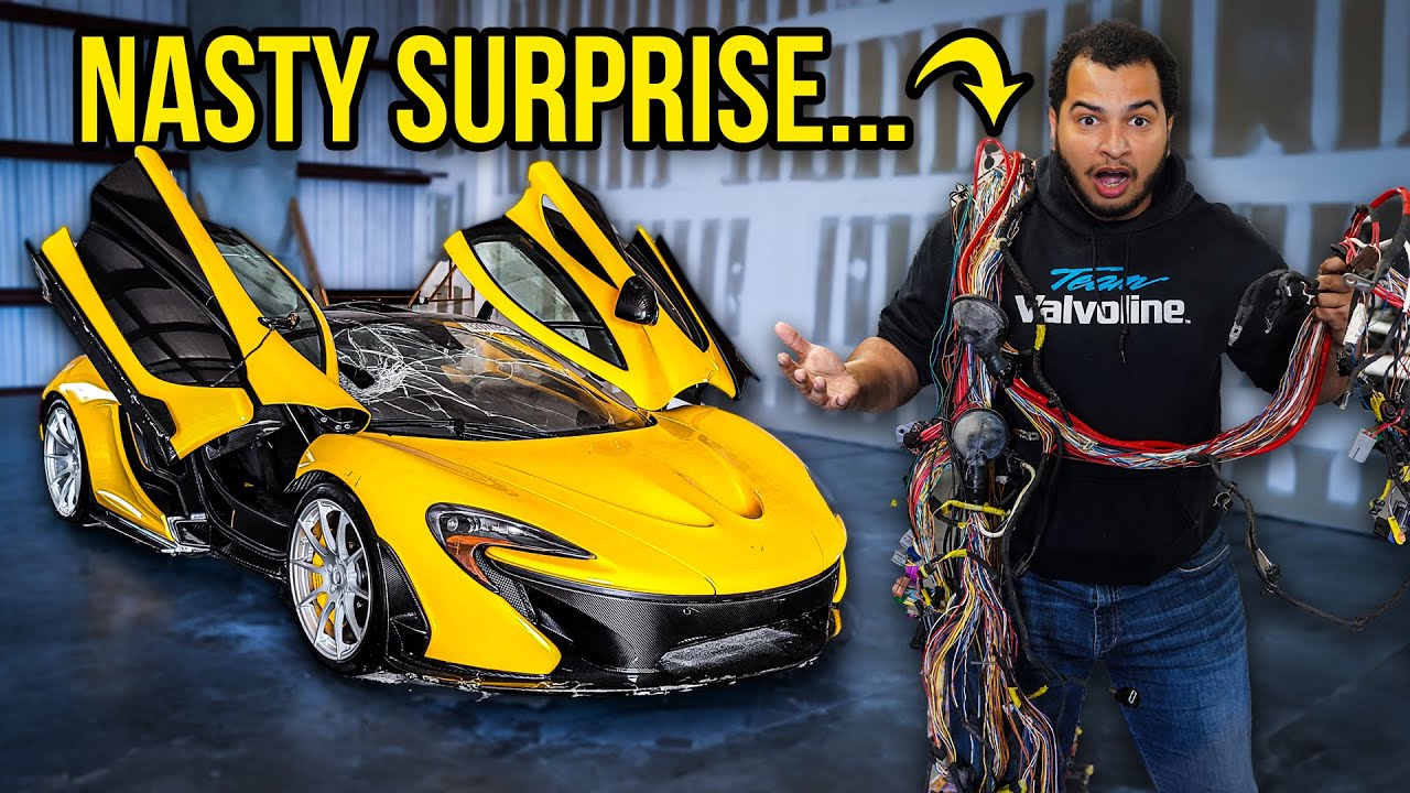 Rebuilding A Flooded $2,000,000 McLaren P1 | Part 13