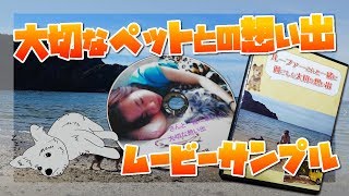 大切なペットとの想い出ムービー（ダイジェスト版）