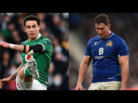 Ireland vs Italy 6 Nations Rd 3 2022