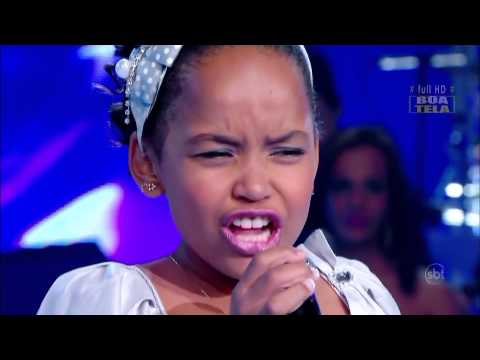 Brazilian´s Got Talent - Performance of Franciele Fernanda - Jovens Talentos Kids 2012