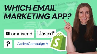 The Best Shopify Email Marketing Apps for your Ecommerce (Omnisend, Klaviyo, Act