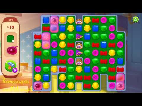 Homescapes Level 421 Walkthrough