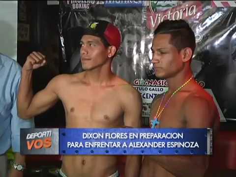 Dixon Flores preparado para enfrentar a Alexander Espinoza