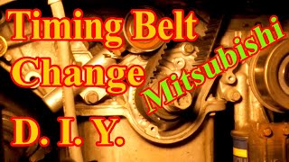 Timing Belt Change Mitsubishi 3.8L 6G75 SOHC 24v V6 Engine