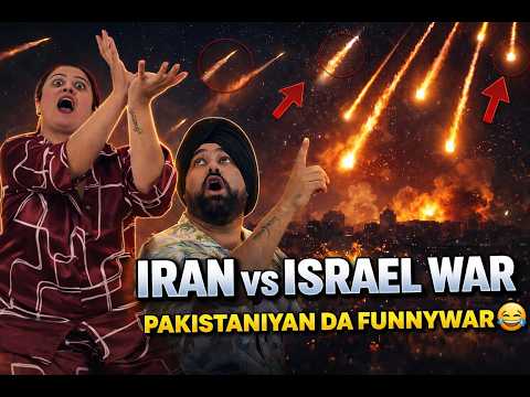 PB"s Reaction to~Overseas Pakistani Awam's Reaction to WAR~IRAN Vs ISRAEL Pakistaniyan Da Funnywar😂