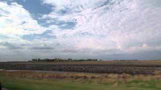 preview picture of video 'Grand Forks,ND to Minot,ND on Highway 2 part 2'
