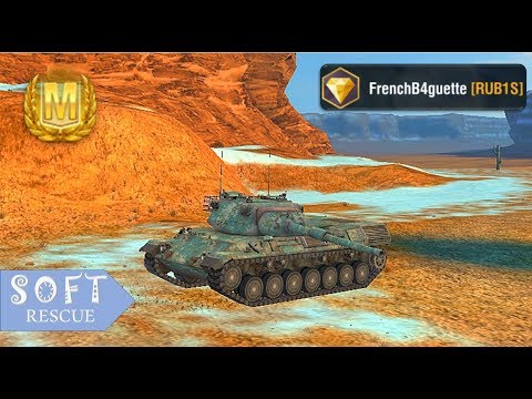 Leopard 1: 6300 Damage , 4 Frags (1vs4) - WOT BLITZ -