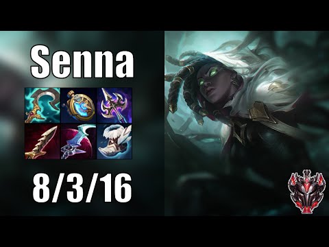 Senna vs Ashe SUPPORT - Patch 12.11 euw1 GRANDMASTER