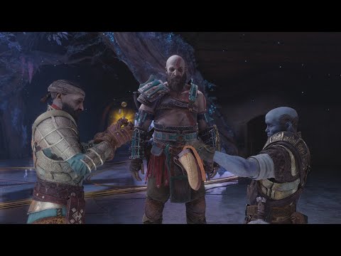 God of War Ragnarok (PS5) - Sindri Gives Kratos Secret Weapon to Kill GODS Scene [1080p 60FPS HD]