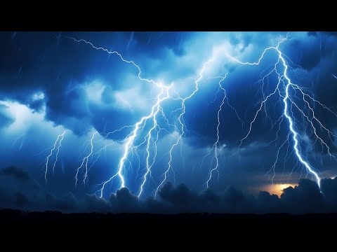 10 Hours EPIC THUNDER & RAIN,  Rainstorm Sounds For Relaxing, Focus or Sleep  White Noise