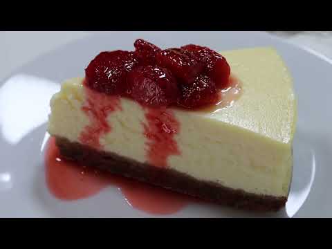 CHEESECAKE RECIPE | HOW TO MAKE BAKED CHEESECAKE