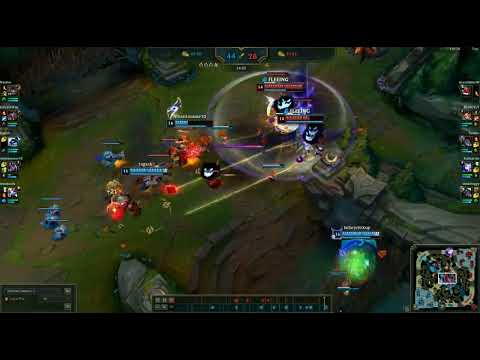 Insane AD Shaco+Yuumi one shot Pentakill