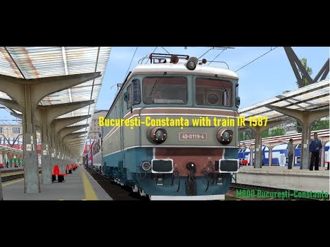 M800 București-Constanța with train IR 1587  on Trainz A New Era