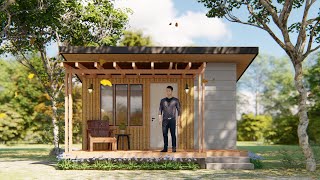 TULIP 2.0 | 3 x 5 meters Modern Bahay Kubo | #LOOKBACK BEST OF PHILEIN BUDGETHOMES