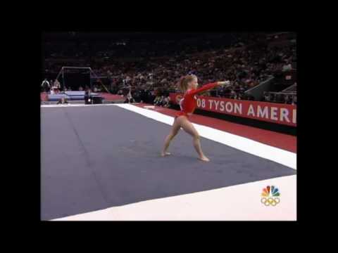 Shawn Johnson - Floor Exercise - 2008 Tyson American Cup