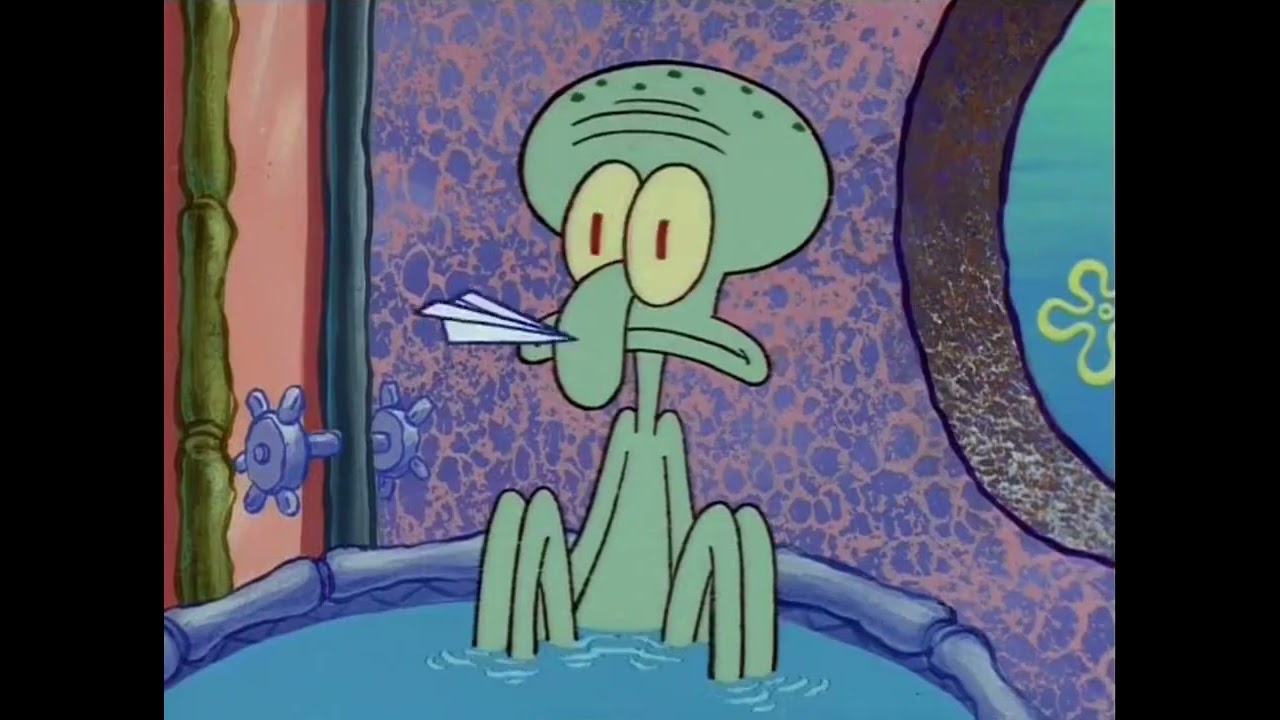 Spongebob - Paper Airplane