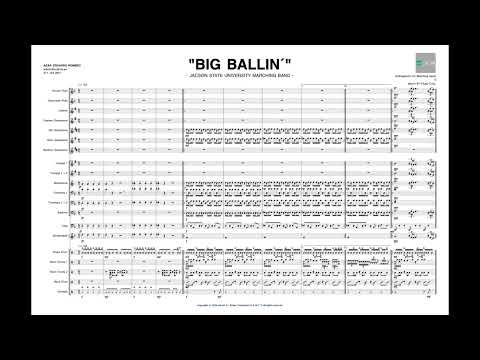 Big Ballin´ "Jackson State University" Arreglo para Marching band.