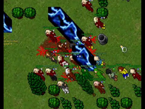 Old Tibia Videos: Eternal March VS Anima - Aldora War - Outcastserver.com Open-Tibia 7.6