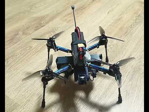 Скид для MARK 4 7" - Система сброса для ФПВ (FPV) дрона (30.5х30.5)(2x52мм) - фото 2 - id-p3039860459