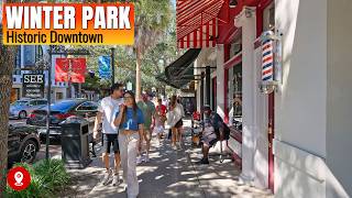 Winter Park Florida | Park Avenue and Historic Downtown in 4K