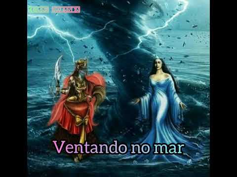 Duas ventarolas Iemanjá e Iansã- Letras umbanda