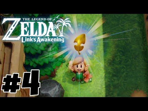 Link's Awakening - Episode 4: The 5 Golden Leaves! [100% Walkthrough]