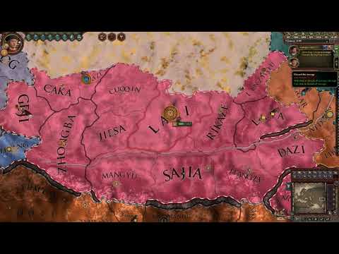 Let's play CK2 Jade Dragon with CK2+ mod / Lhaze (Tibet) - part 154