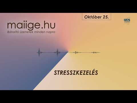 Mai IGE - Stresszkezelés - 2022.10.25